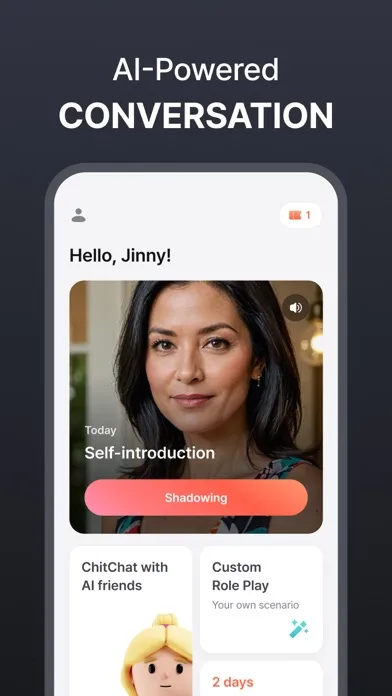 Chitchat AI: English Speaking Screenshots