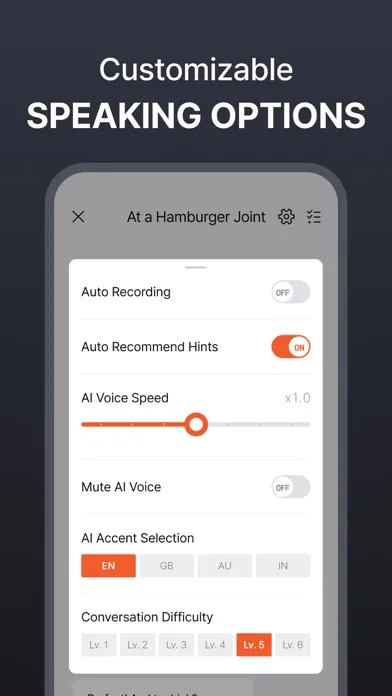 Chitchat AI: English Speaking Screenshots