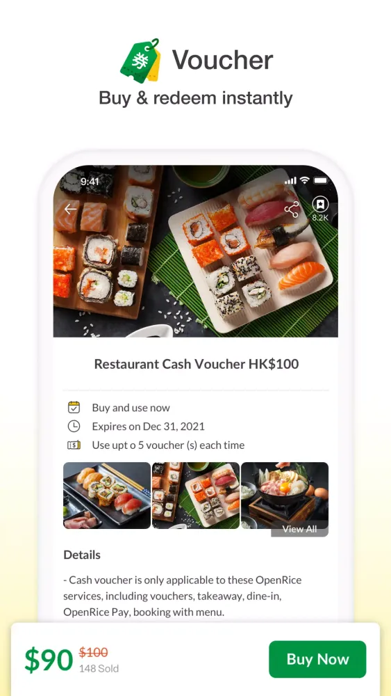 OpenRice Ekran Görüntüleri