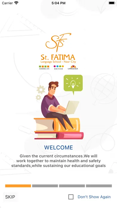 Captures d'écran de St. Fatima School