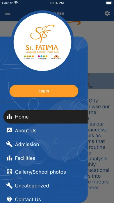 Captures d'écran de St. Fatima School