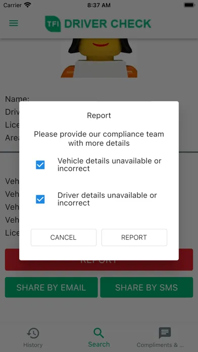 Driver Check Screenshots