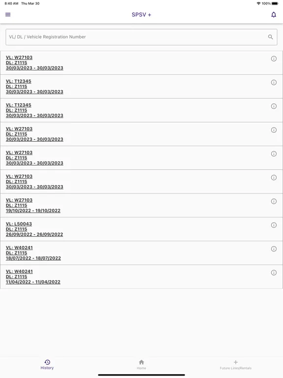 SPSV+ iPad  Screenshots