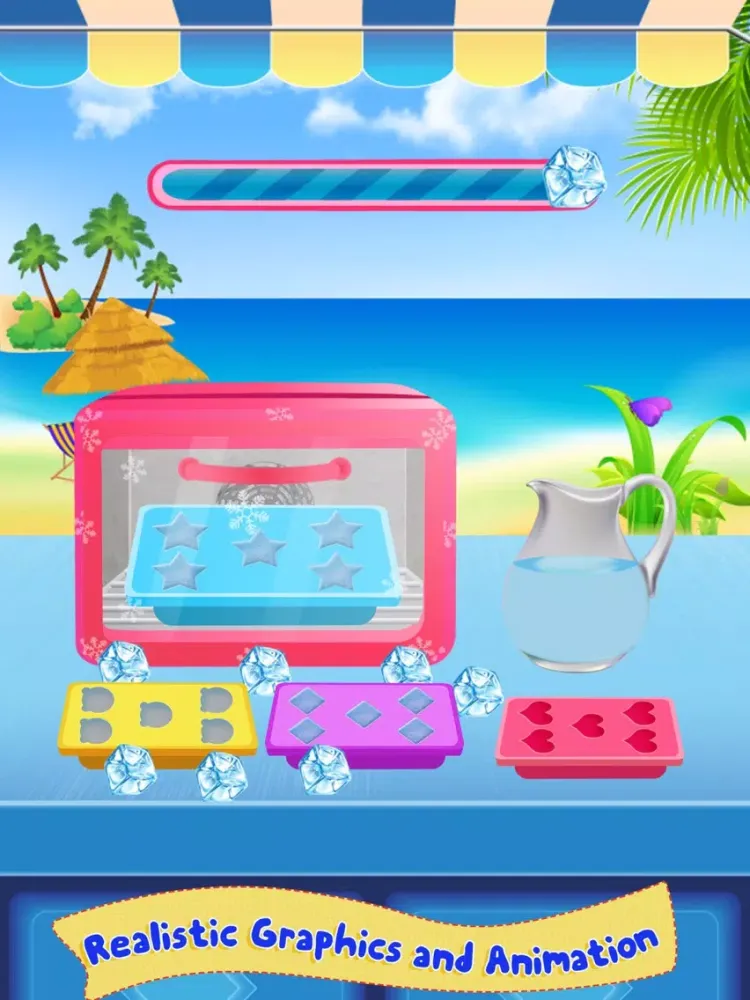 Captures d'écran de Milkshake Cooking Master-Beach Restaurant Party iPad 
