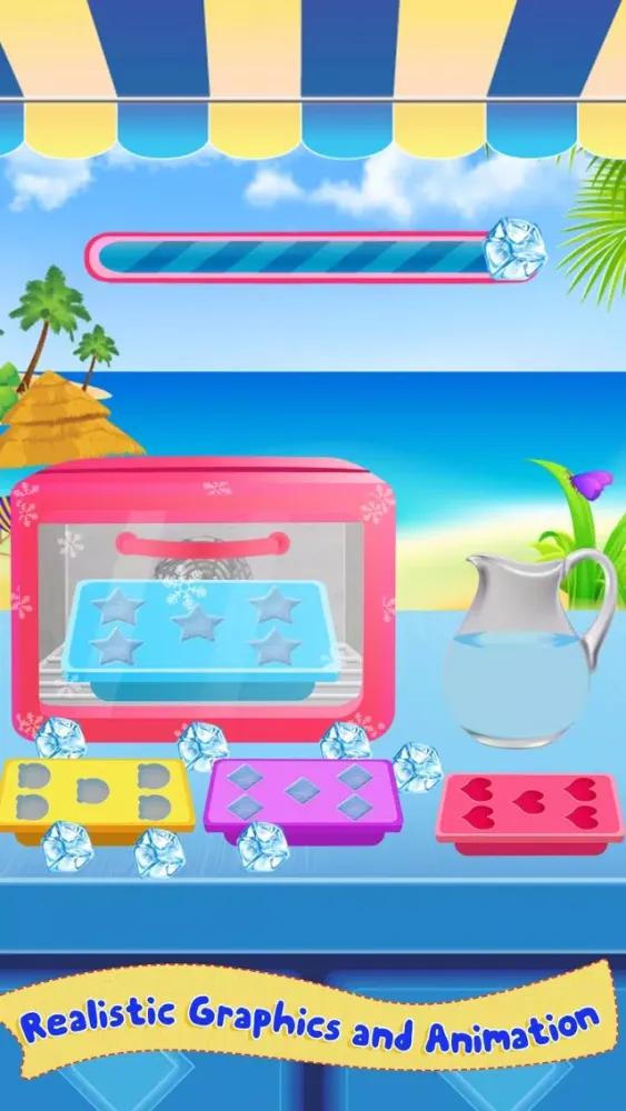 Captures d'écran de Milkshake Cooking Master-Beach Restaurant Party