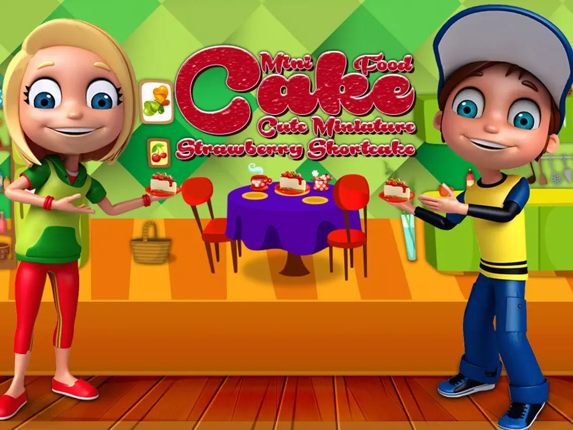 تصاویر Mini Strawberry Shortcake Maker Cooking Game iPad 