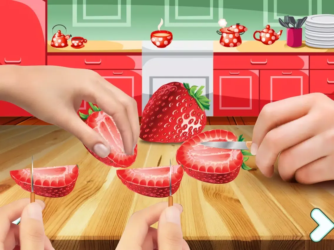 تصاویر Mini Strawberry Shortcake Maker Cooking Game iPad 