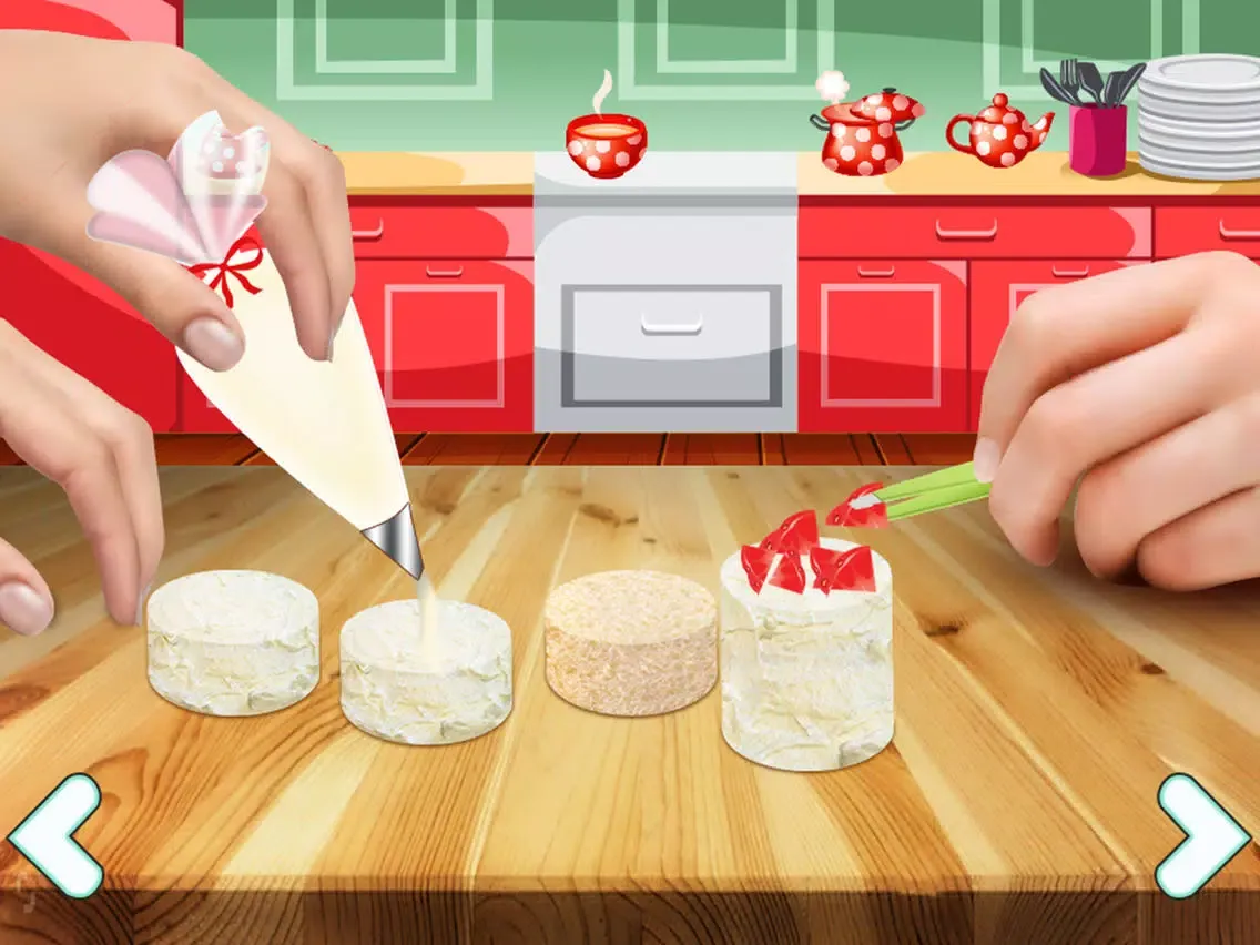 تصاویر Mini Strawberry Shortcake Maker Cooking Game iPad 