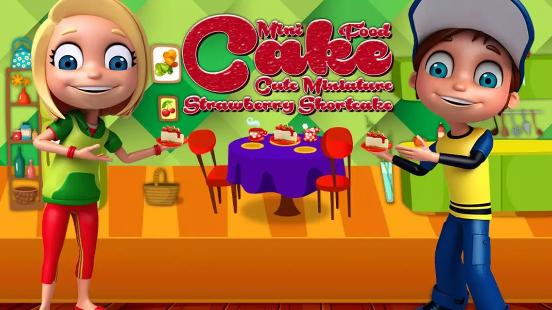 تصاویر Mini Strawberry Shortcake Maker Cooking Game