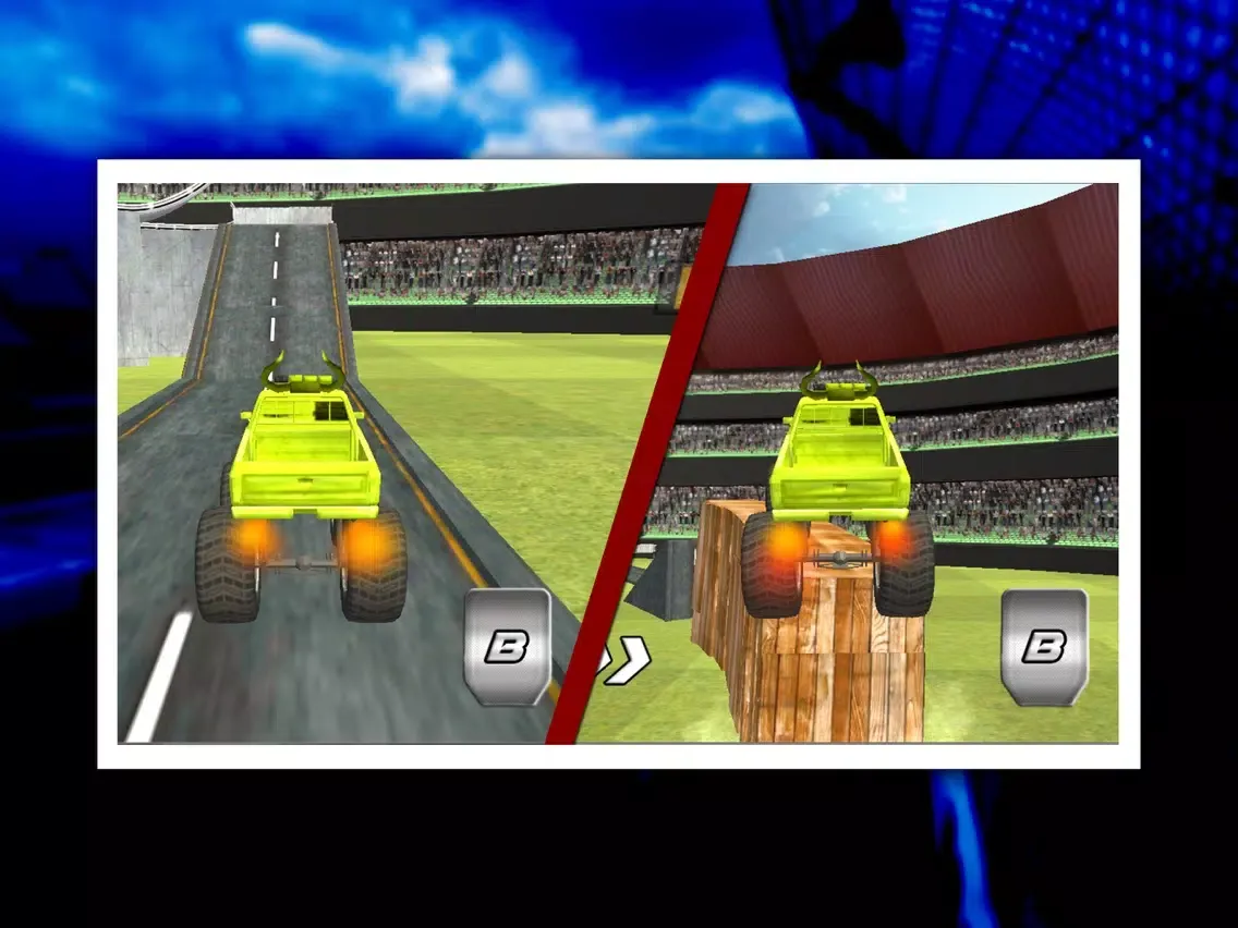 تصاویر Monster Truck Adventure Parking 3D Games iPad 