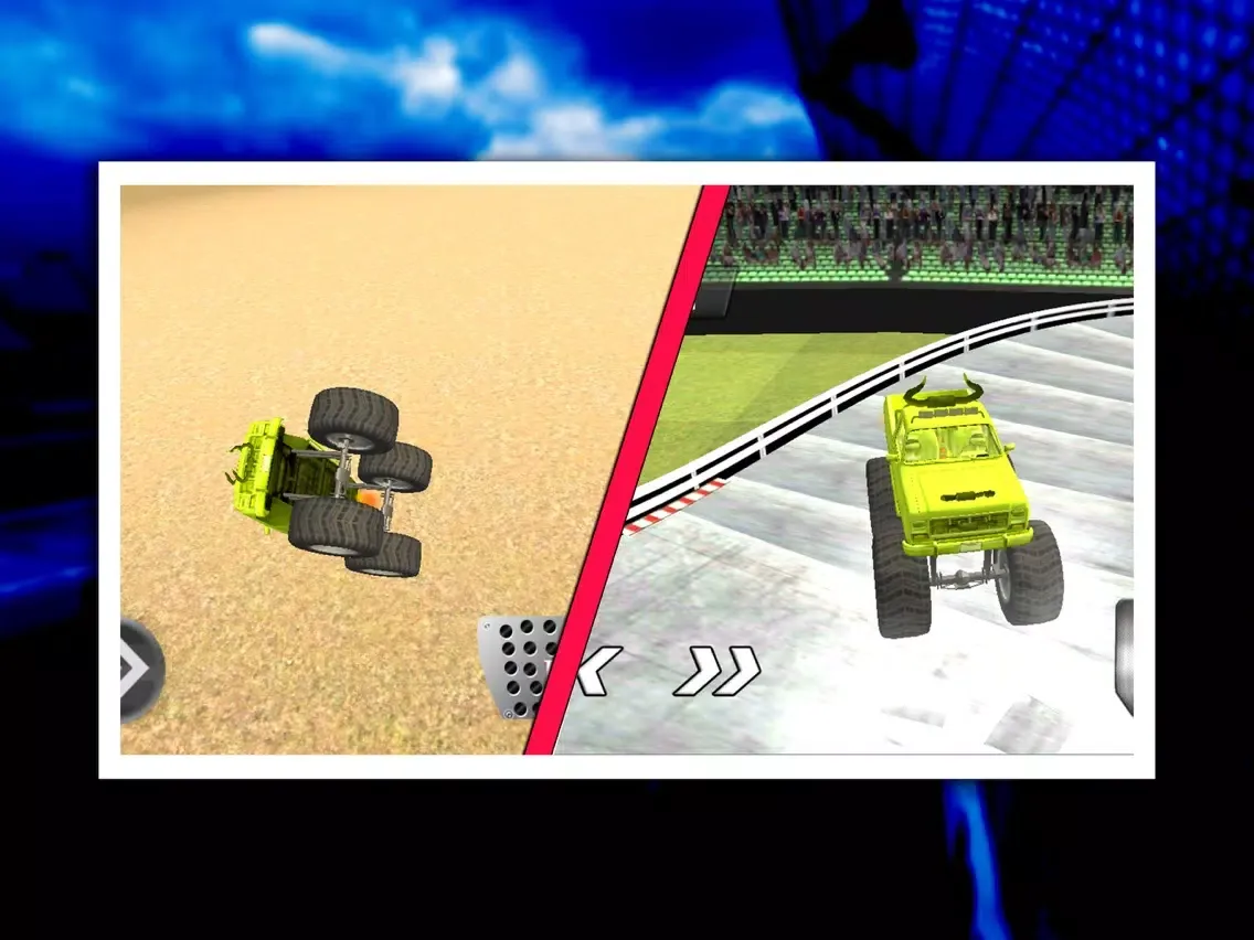 تصاویر Monster Truck Adventure Parking 3D Games iPad 