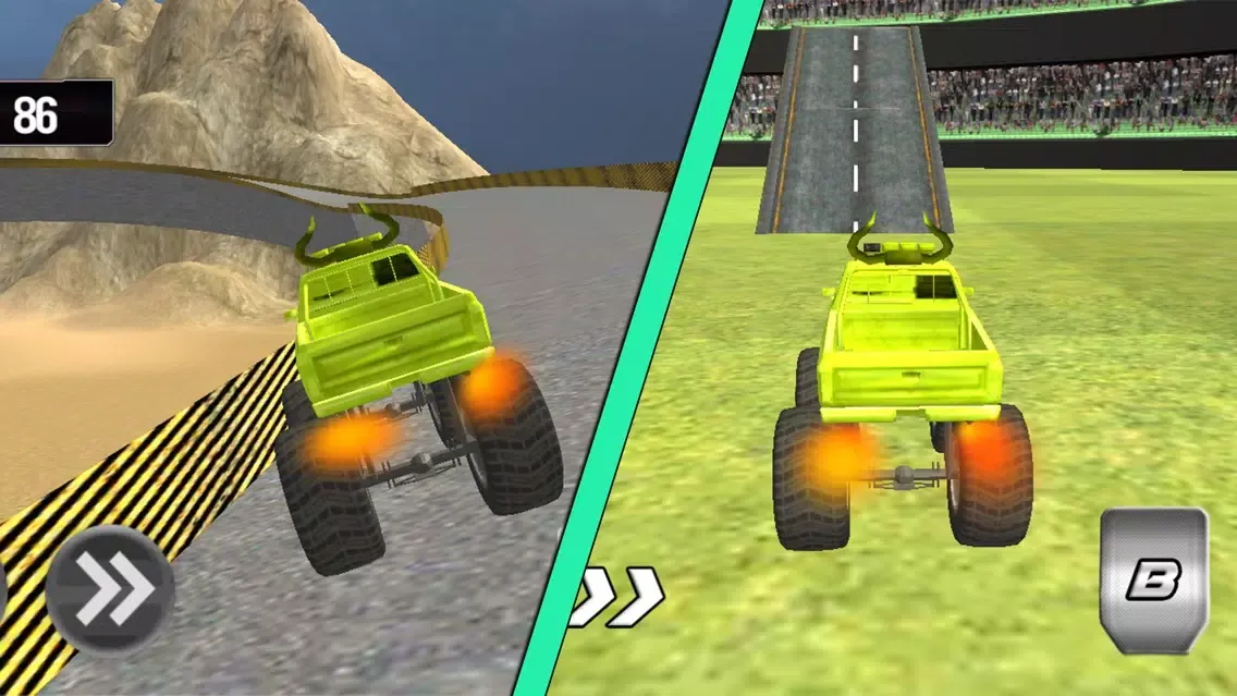 تصاویر Monster Truck Adventure Parking 3D Games