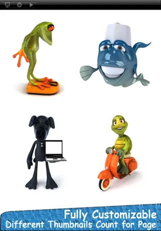 ภาพหน้าจอของ Baby Hear & Read Nouns Lite - See, Listen and Spell with 3D Animals for Free - Best Game and Top Fun for Kids