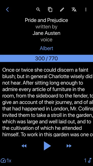 Scheherazade Read Aloud Screenshots