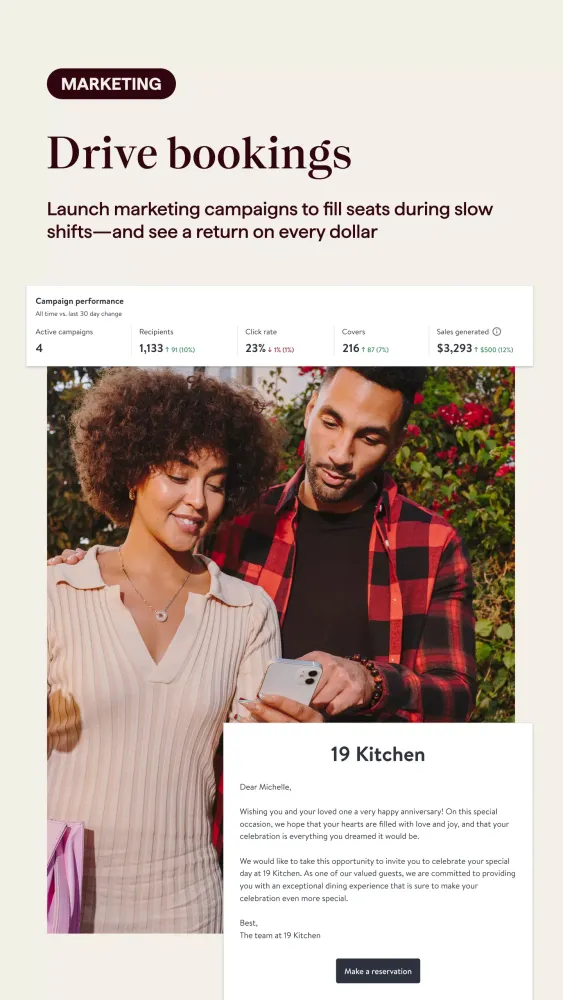 OpenTable Ekran Görüntüleri