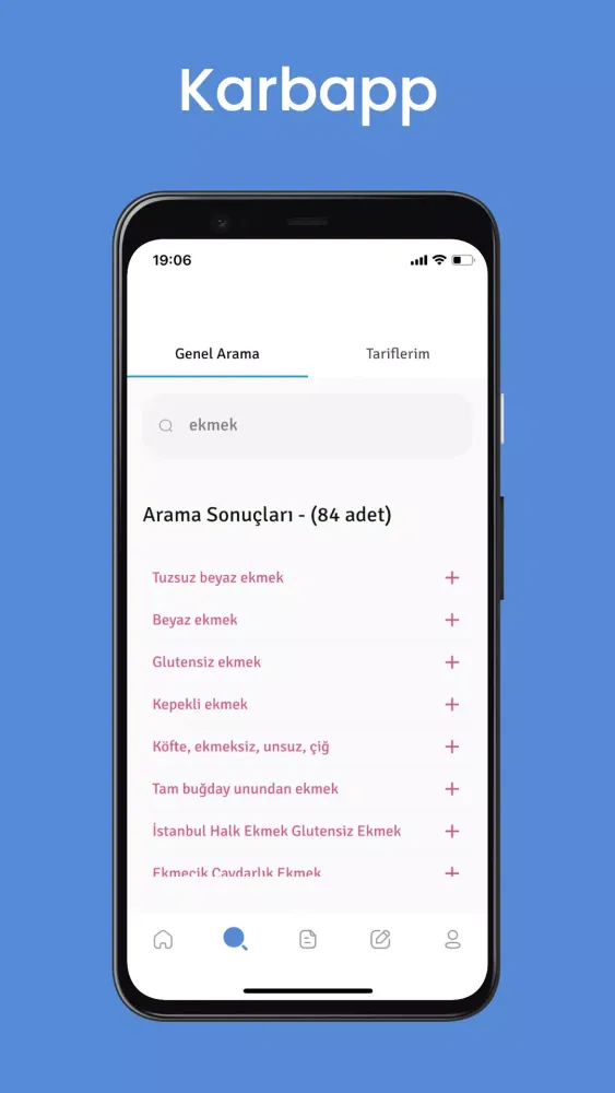 KarbApp Ekran Görüntüleri
