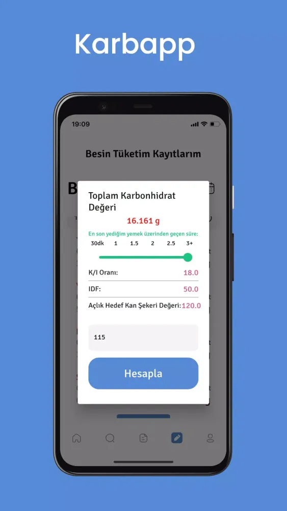 KarbApp Ekran Görüntüleri