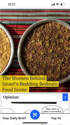 Capturas de pantalla de Haaretz English Edition