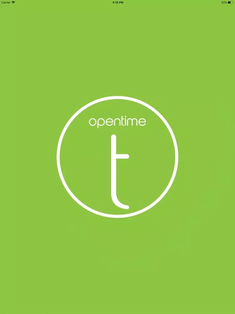 OpenTime Appointment iPad  Screenshots