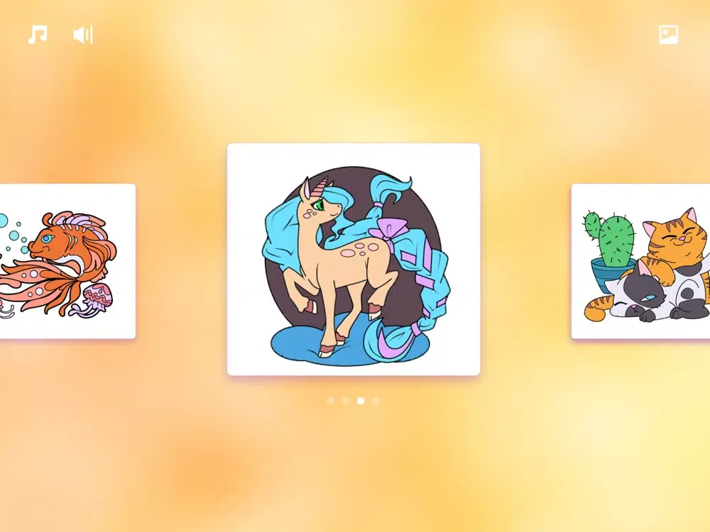 تصاویر Coloring Art Book - Painting iPad 