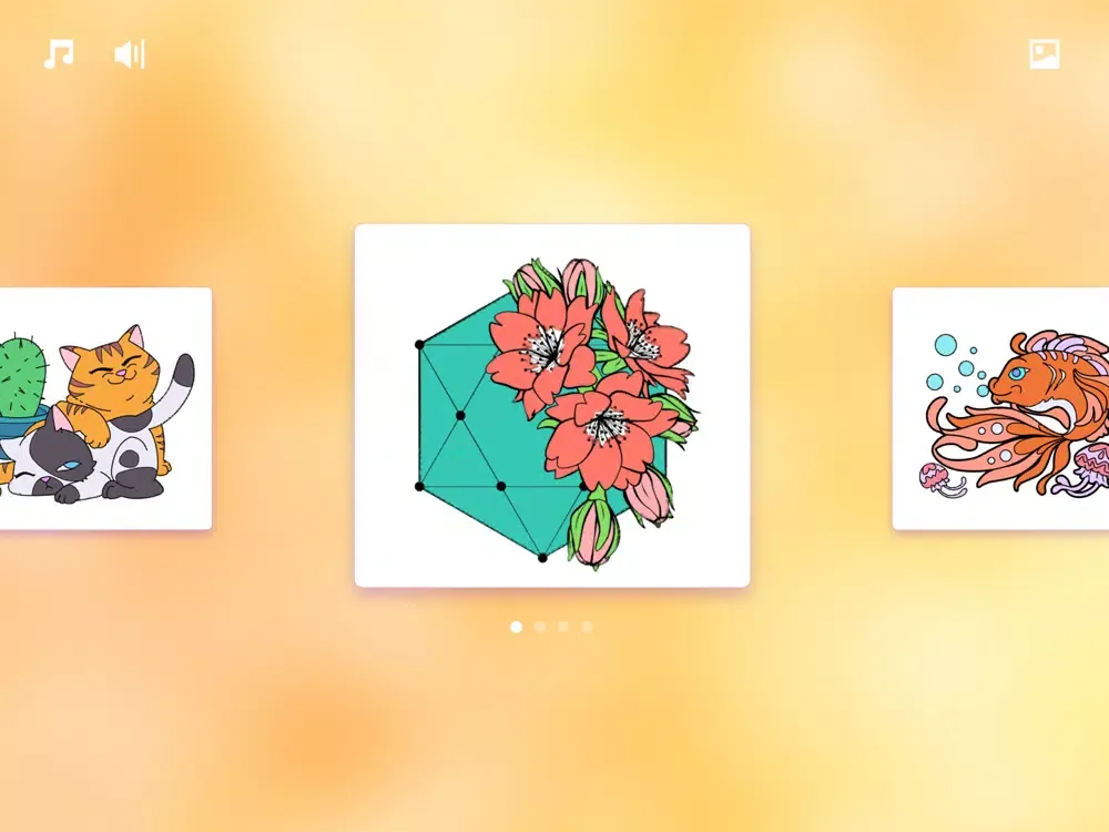 تصاویر Coloring Art Book - Painting iPad 