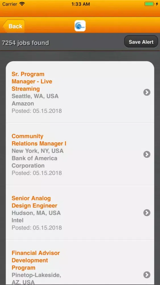 Open Towers Job Board 스크린샷