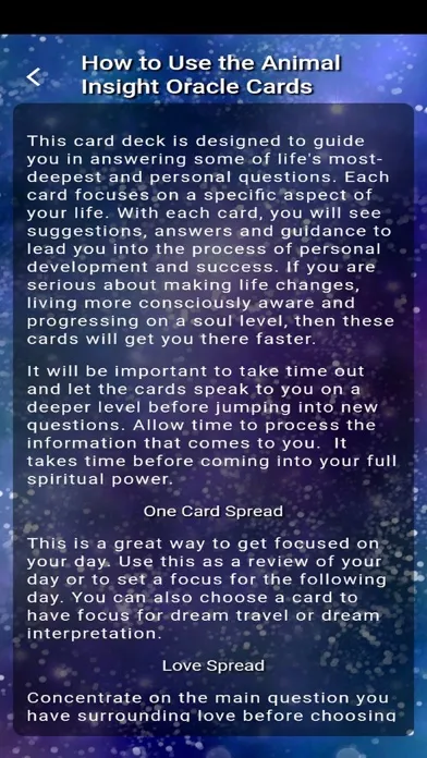 Animal Insight Oracle Cards應用截圖