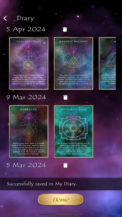 Sacred Geometry Oracle Cards應用截圖