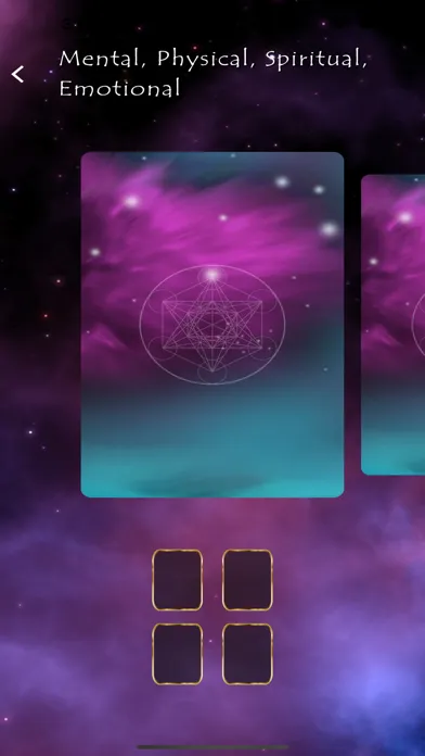 Sacred Geometry Oracle Cards應用截圖