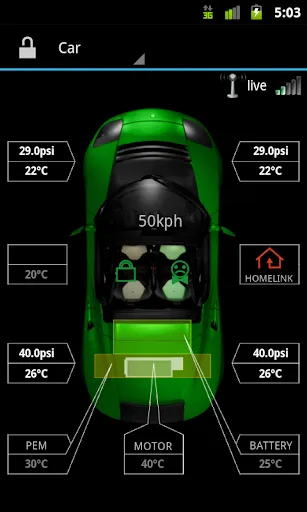 Open Vehicle Monitoring System Screenshots