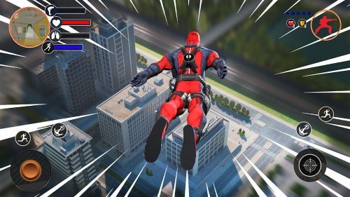 Miami Rope Hero Spider-screenshot-1