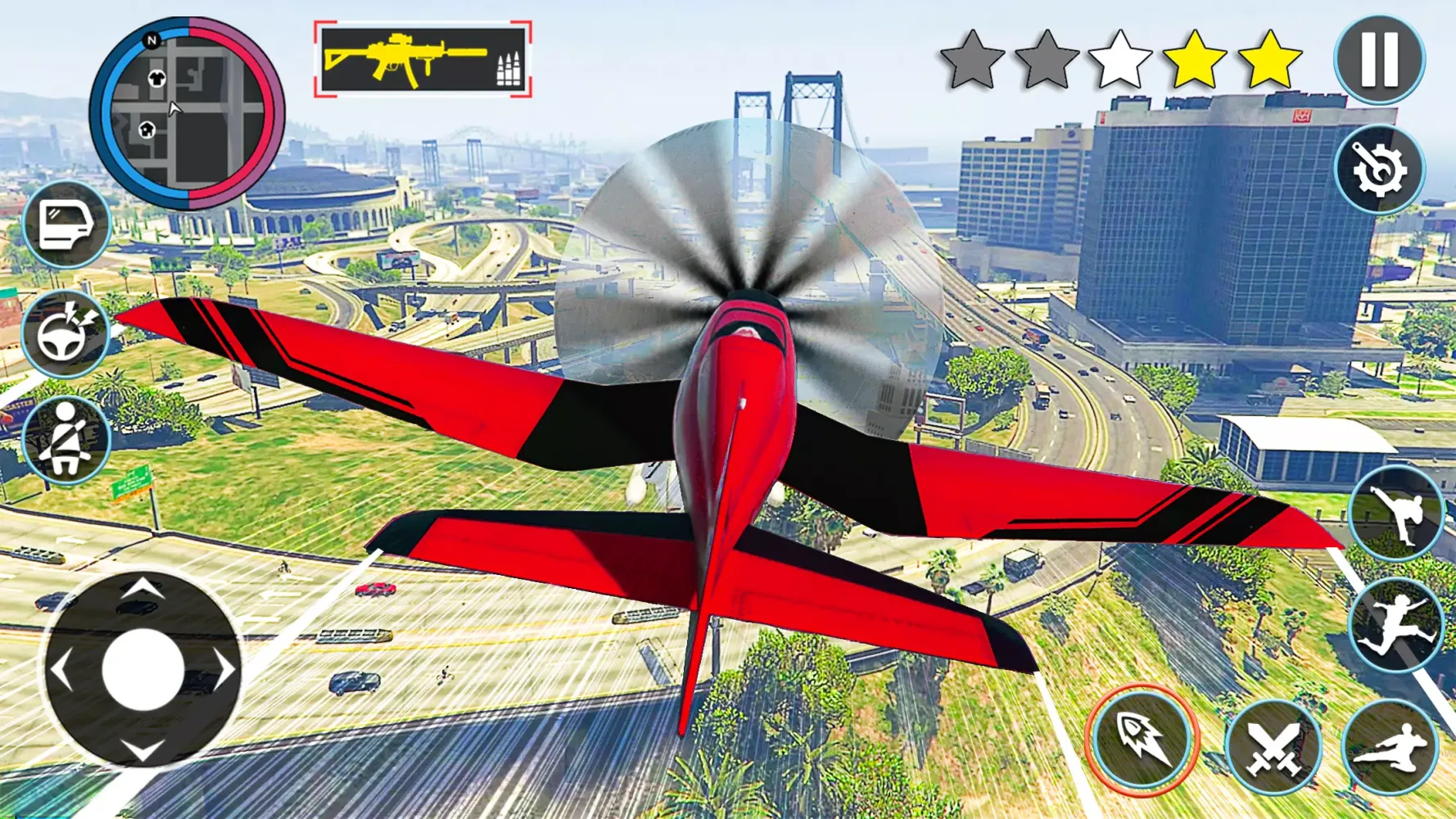 Spider Game Mafia Rope Hero应用截图