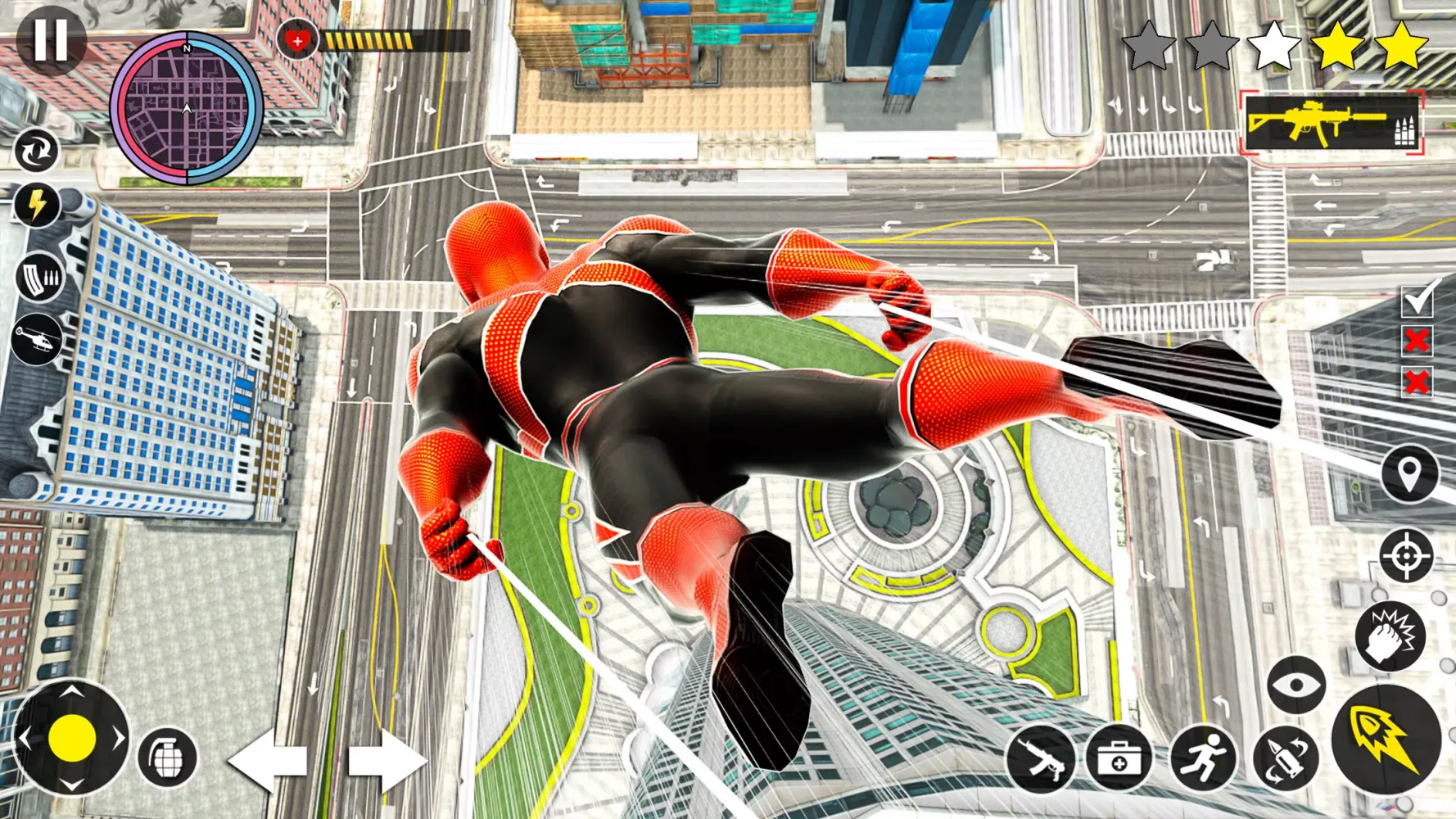 Spider Game Mafia Rope Hero应用截图