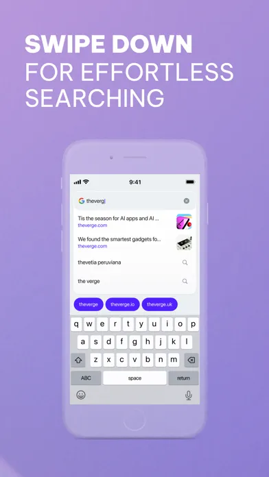 Opera: AI browser with VPN Ekran Görüntüleri