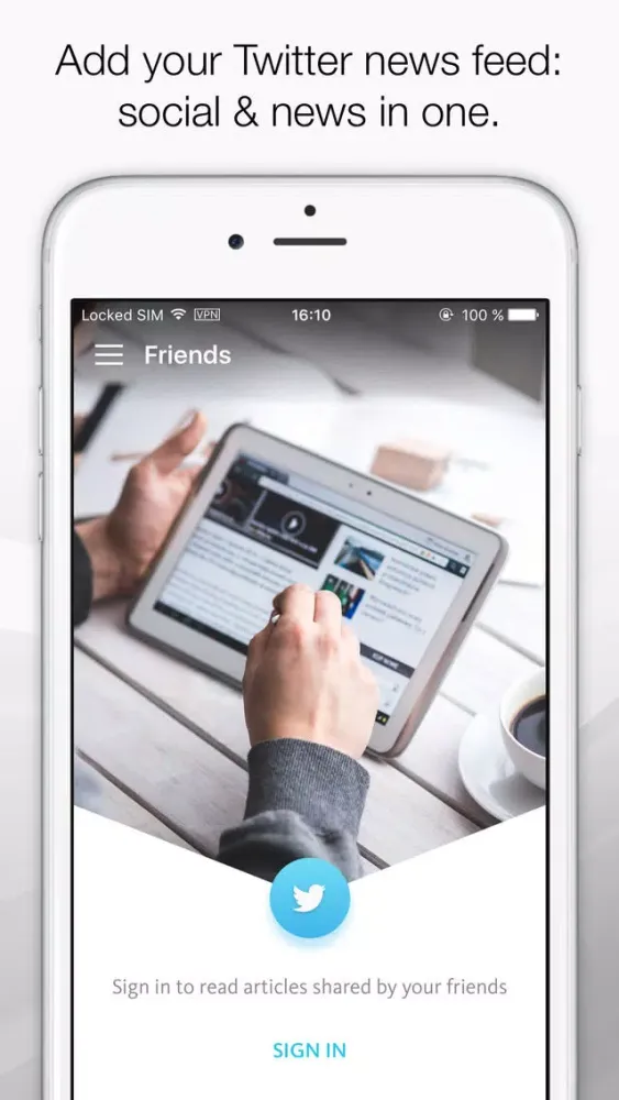 FeedNews: AI curated social news for productivity应用截图