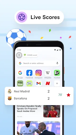 Opera Mini: Fast Web Browser Screenshots
