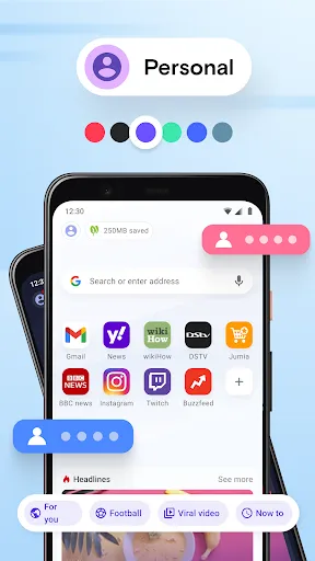 Opera Mini: Fast Web Browser Screenshots