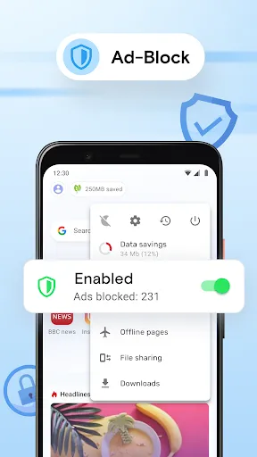 Opera Mini: Fast Web Browser Screenshots