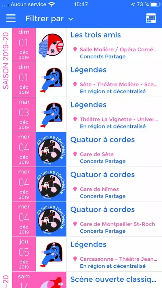 Opéra Orchestre Montpellier स्क्रीनशॉट