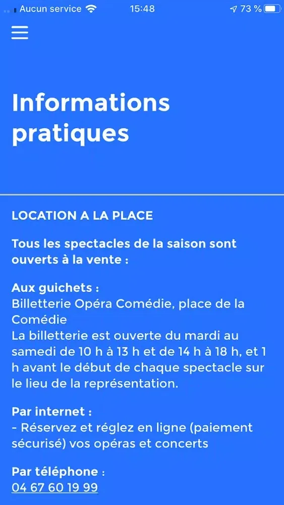Opéra Orchestre Montpellier स्क्रीनशॉट