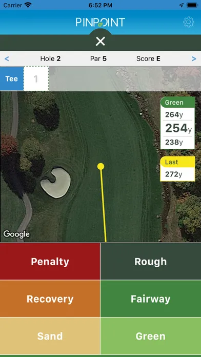 Pinpoint: Golf Strokes Gained Ekran Görüntüleri