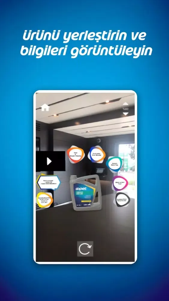 Opet Madeni Yağlar AR应用截图