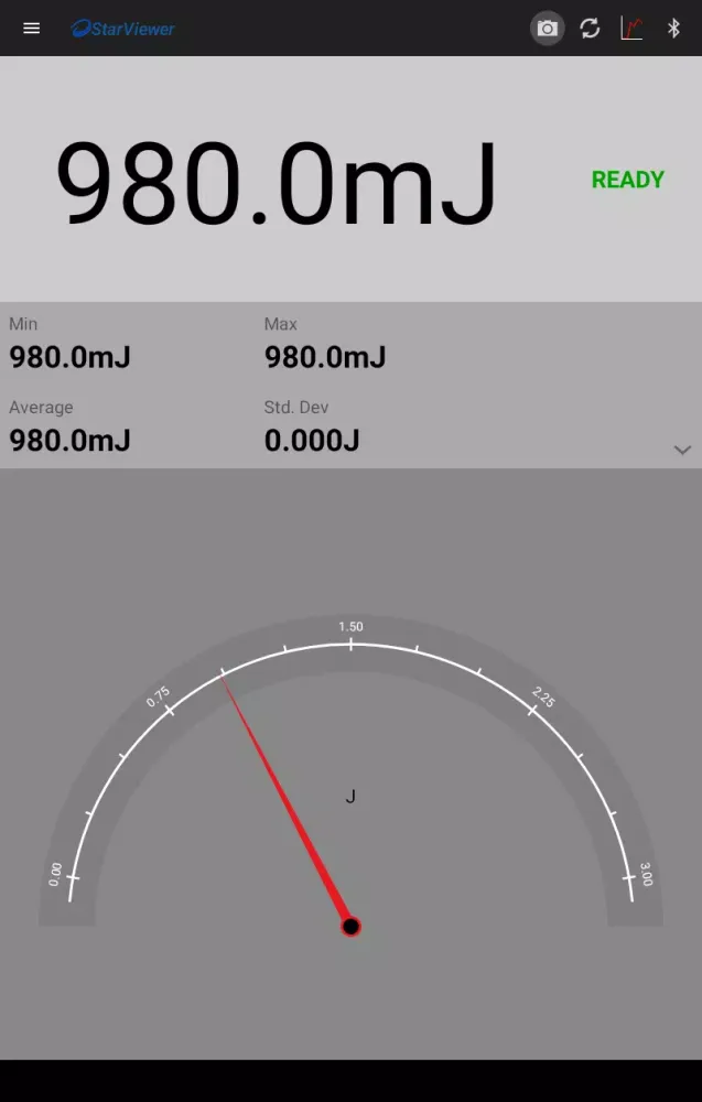 Ophir StarViewer スクリーンショット