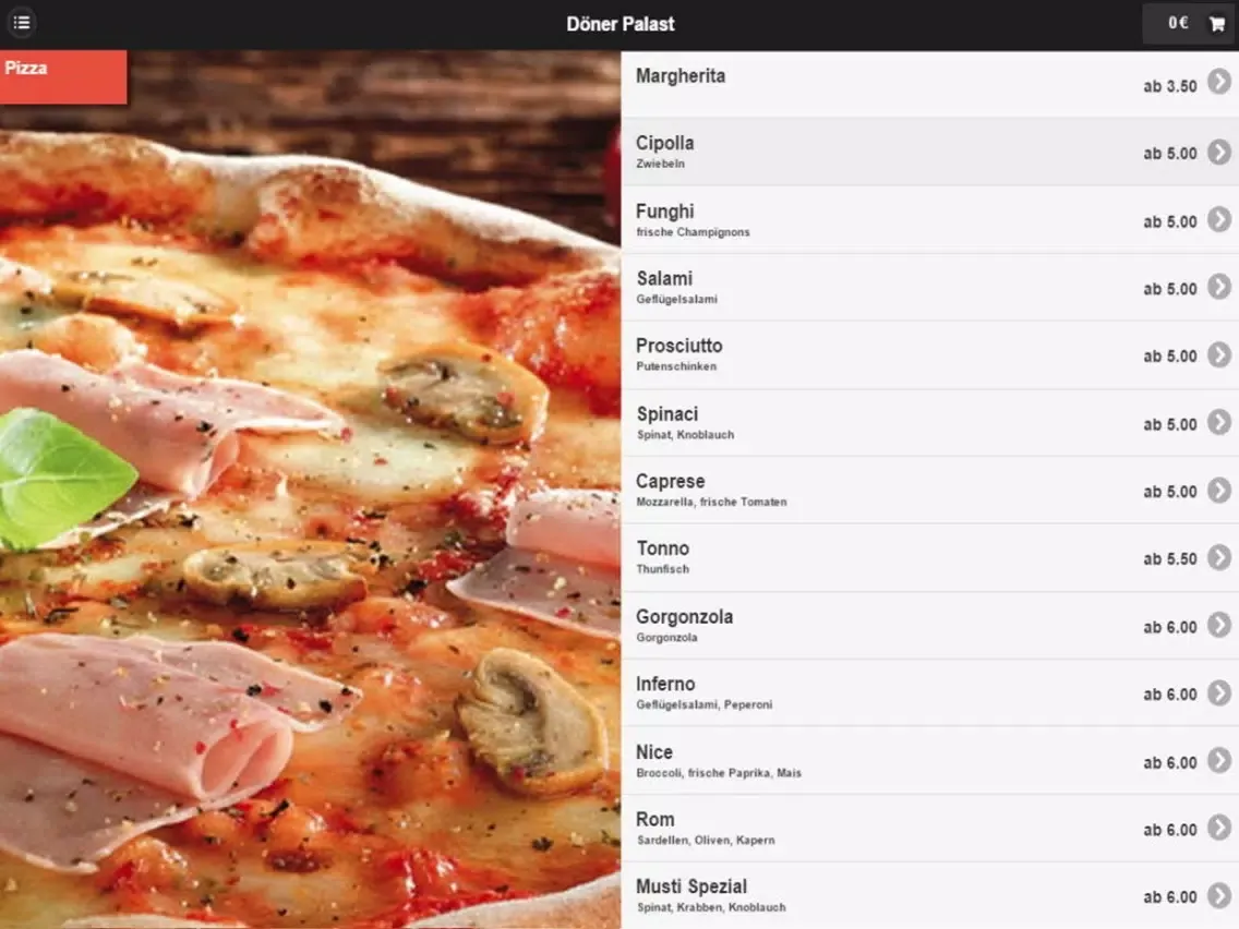 Скриншоты Döner Palast Solingen iPad 