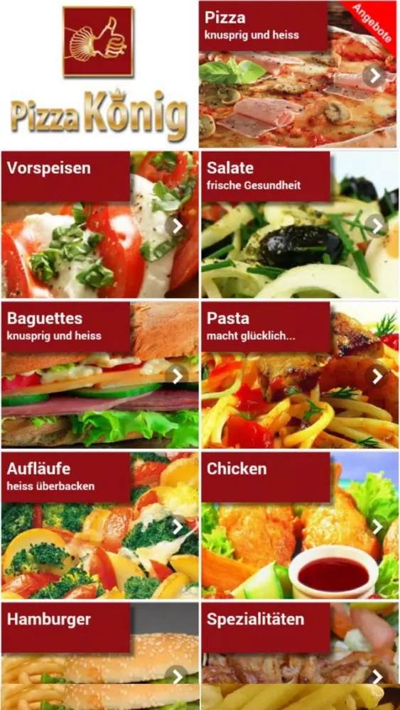 ภาพหน้าจอของ Pizza König Köln