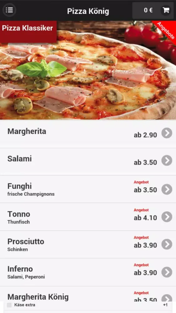 ภาพหน้าจอของ Pizza König Köln