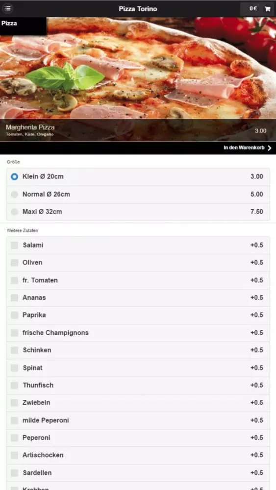 Pizza Torino স্ক্রিনশট