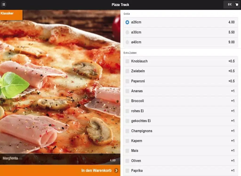 Pizza Track iPad 应用截图
