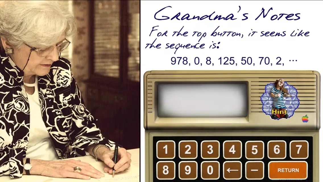 Capturas de tela do Grandpa's VCR