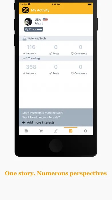 Opinito:Discuss,Debate & Share Screenshots